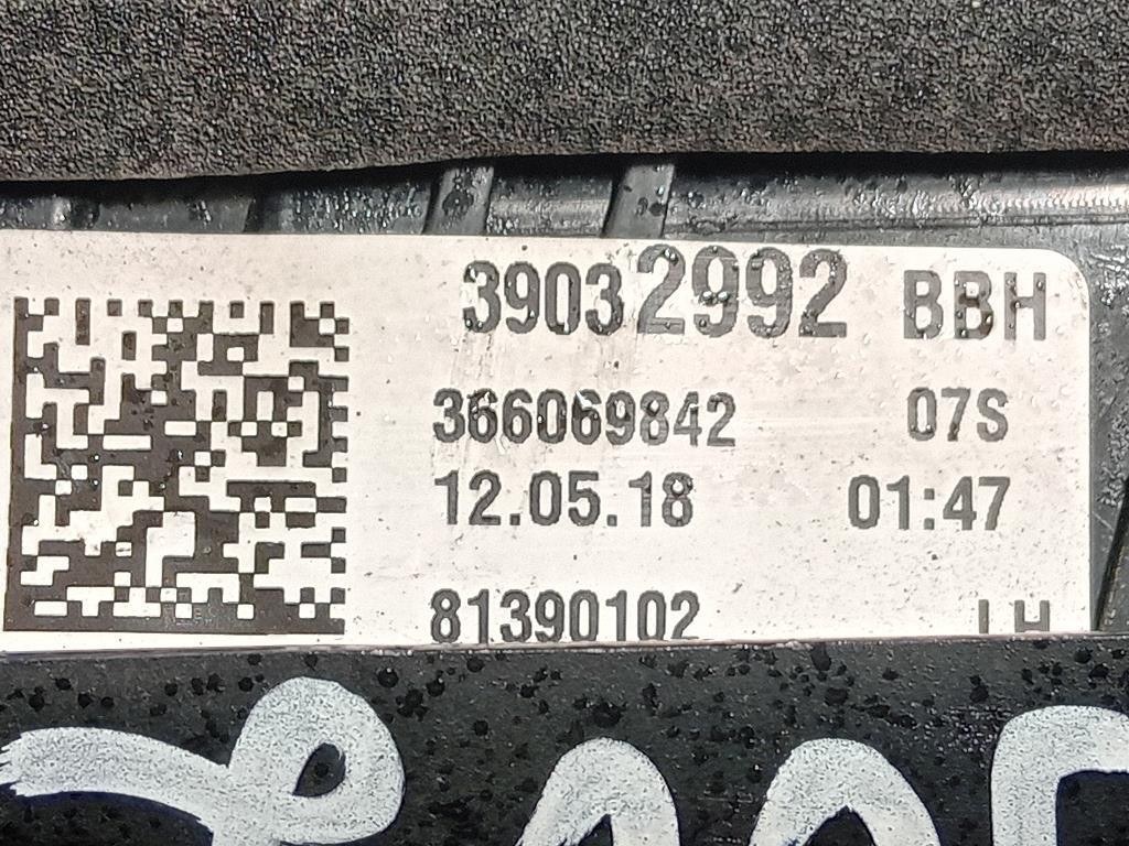 Fanale POST SX 39032992 Opel Astra K 2016