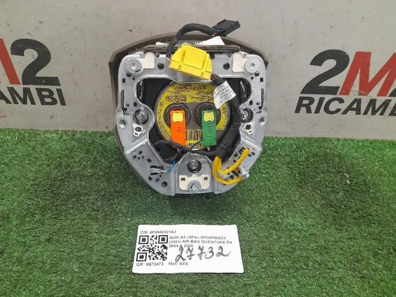 Air-bag Guidatore 8P0880201AJ Audi A3 8PA Sportback 2004