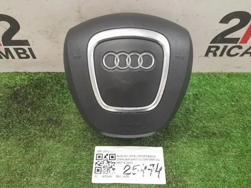 Air-bag Guidatore 8P0880201AJ Audi A3 8PA Sportback 2004