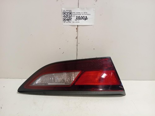 Fanale POST SX 39032992 Opel Astra K 2016