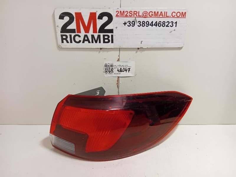 Fanale POST SX 39077375 Opel Astra K 2016