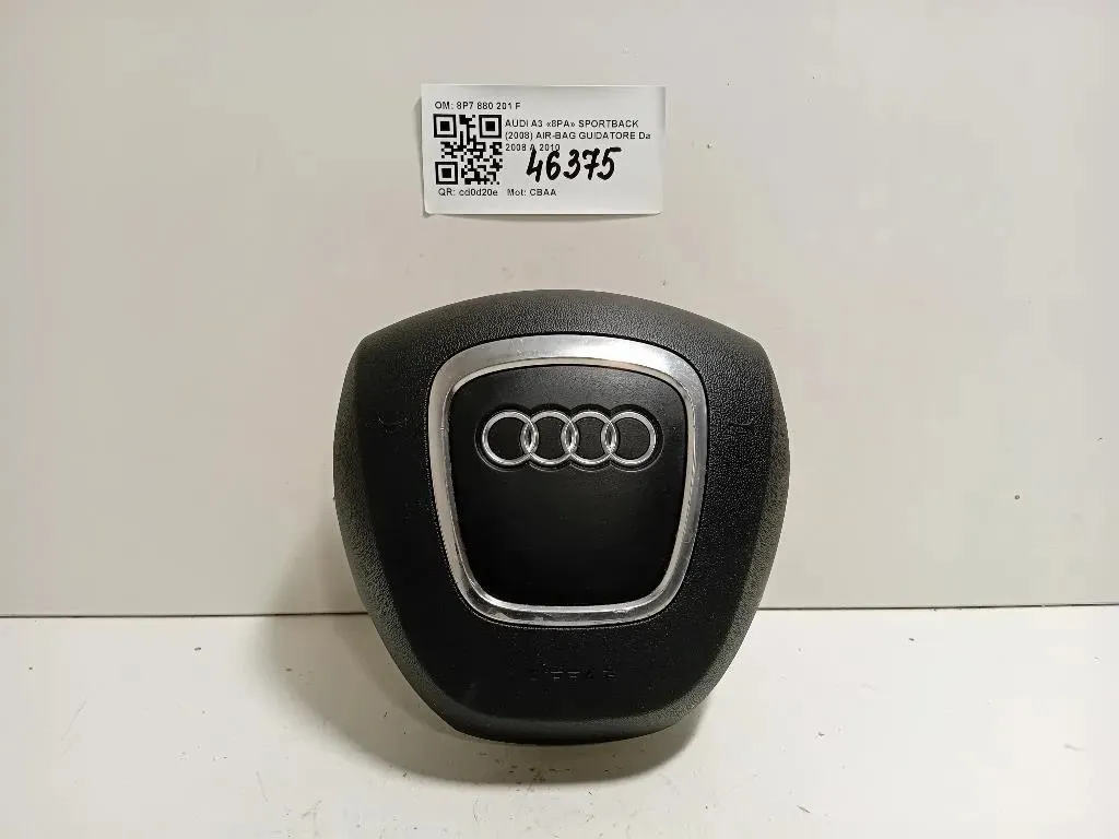 Air-bag Guidatore 8P7 880 201 F Audi A3 8PA Sportback 2008
