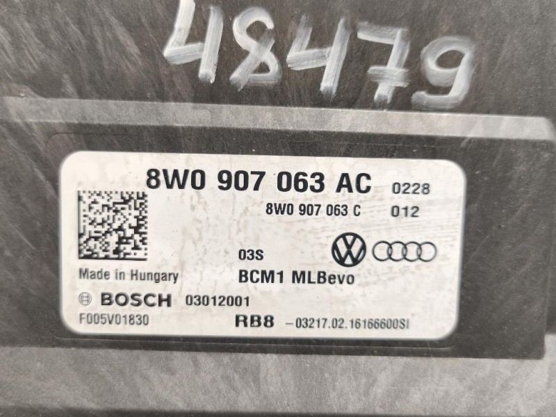 Centralina Comfort 8W0907063AC Audi A4 8W2 2015