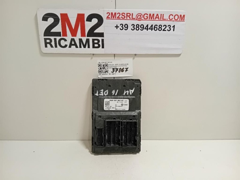 Centralina Comfort 8W0907063AC Audi A4 8W5 Avant 2015