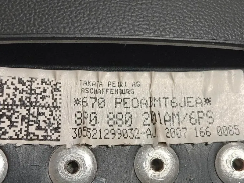 Air-bag Guidatore 8P0 880 201 Audi A3 8PA Sportback 2008