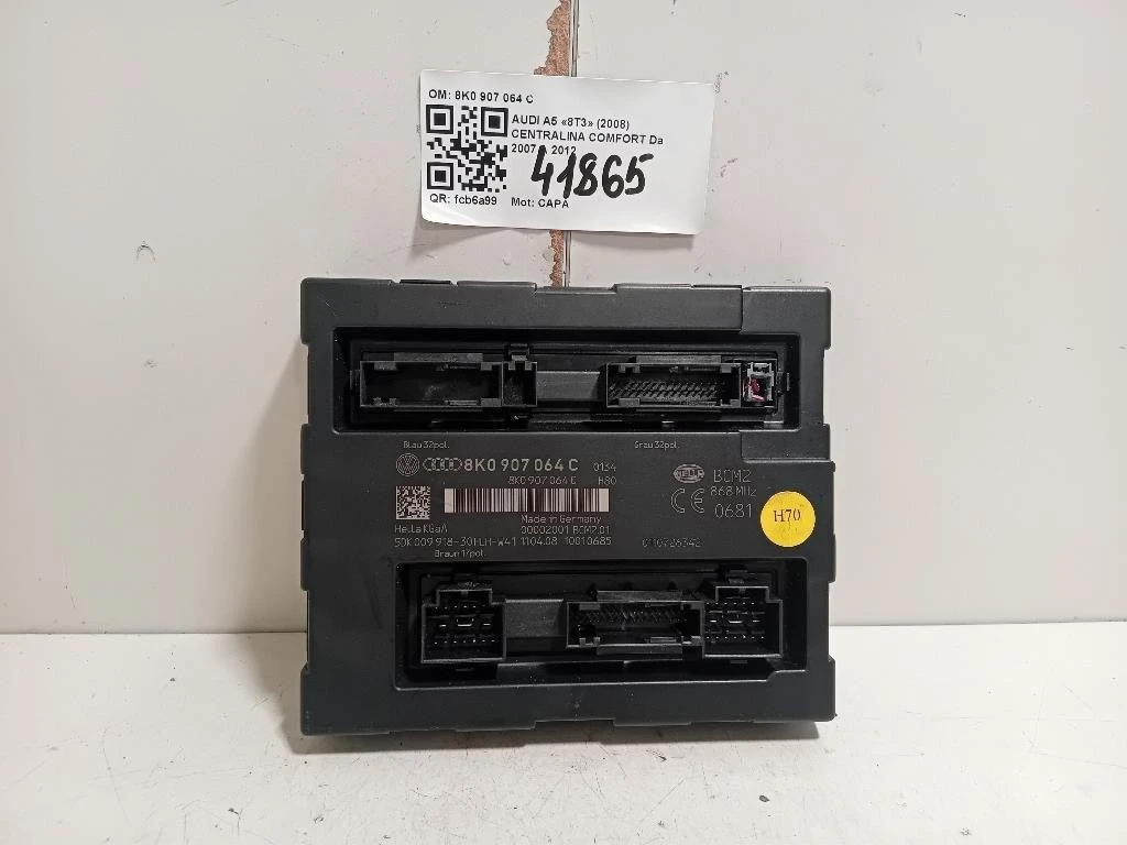 Centralina Comfort 8K0 907 064 C Audi A5 8T3 2008