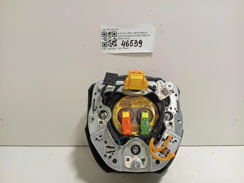 Air-bag Guidatore 8P7 880 201 Audi A3 8PA Sportback 2008