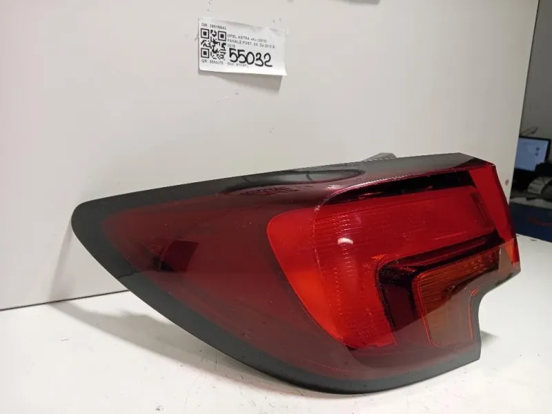 Fanale POST SX 39015943 Opel Astra K 2016