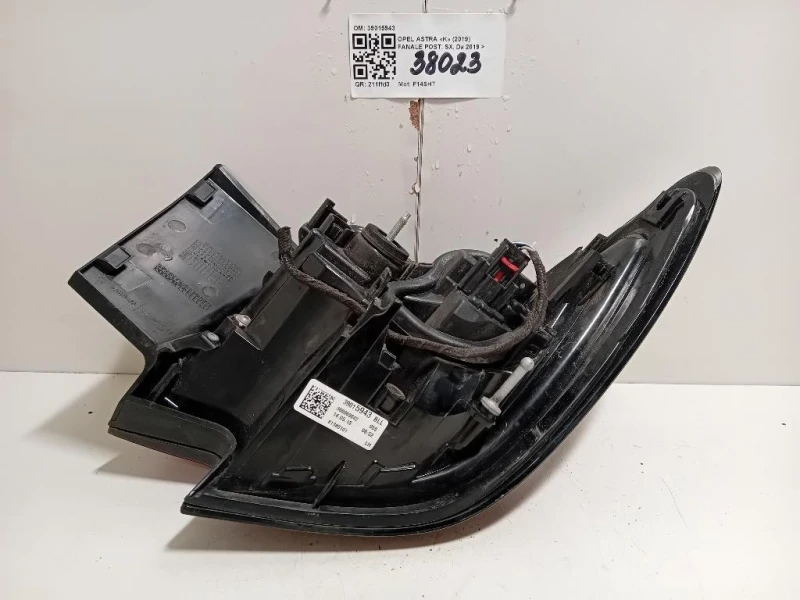 Fanale POST SX 39015943 Opel Astra K 2019