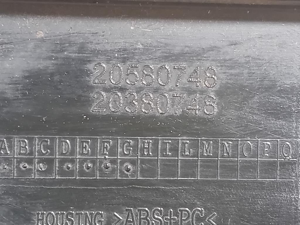 Fanale POST SX 20580748 Opel Combo D TOUR 2012