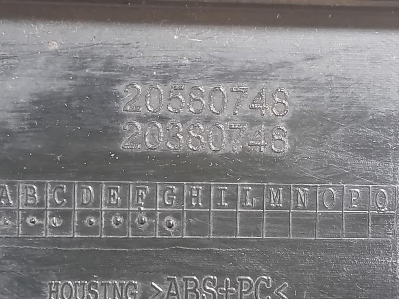 Fanale POST SX 20580748 Opel Combo D TOUR 2012