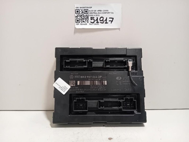 Centralina Comfort 8K0907064DP Audi Q5 8RB 2009