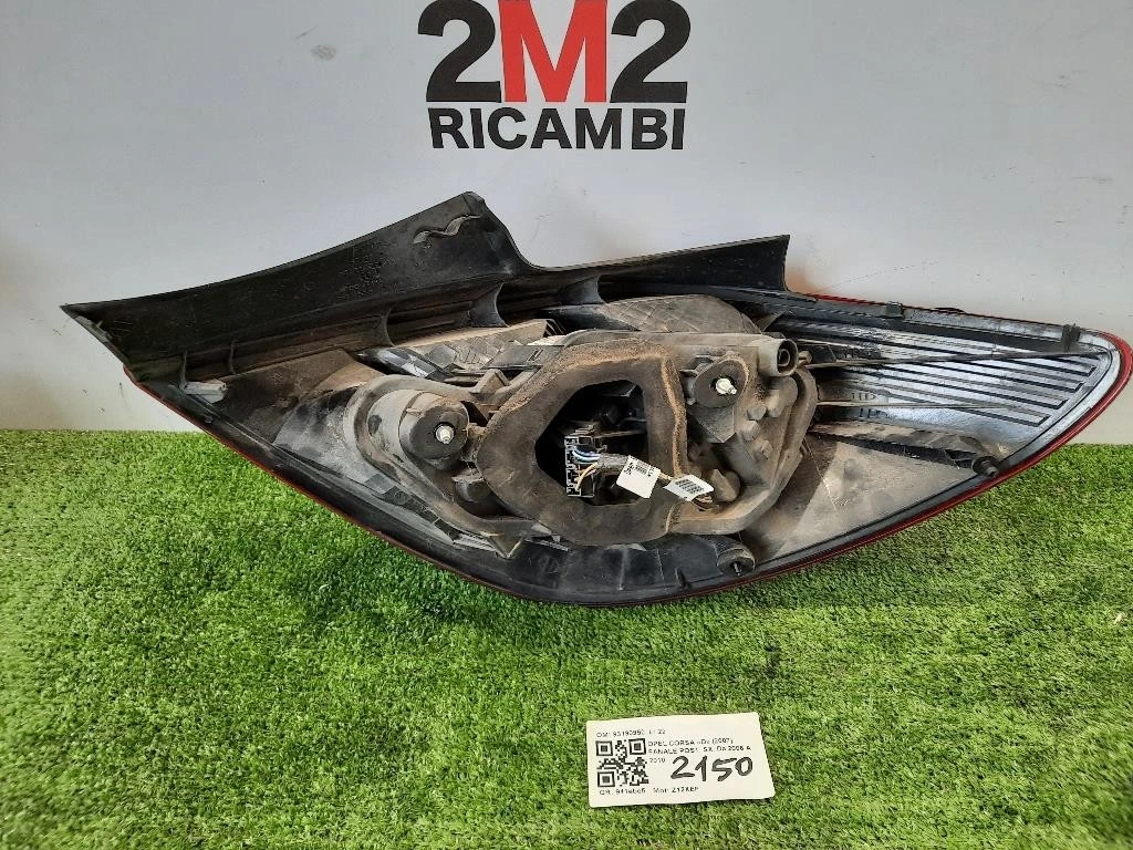 Fanale POST SX 93190950 Opel Corsa D 2007