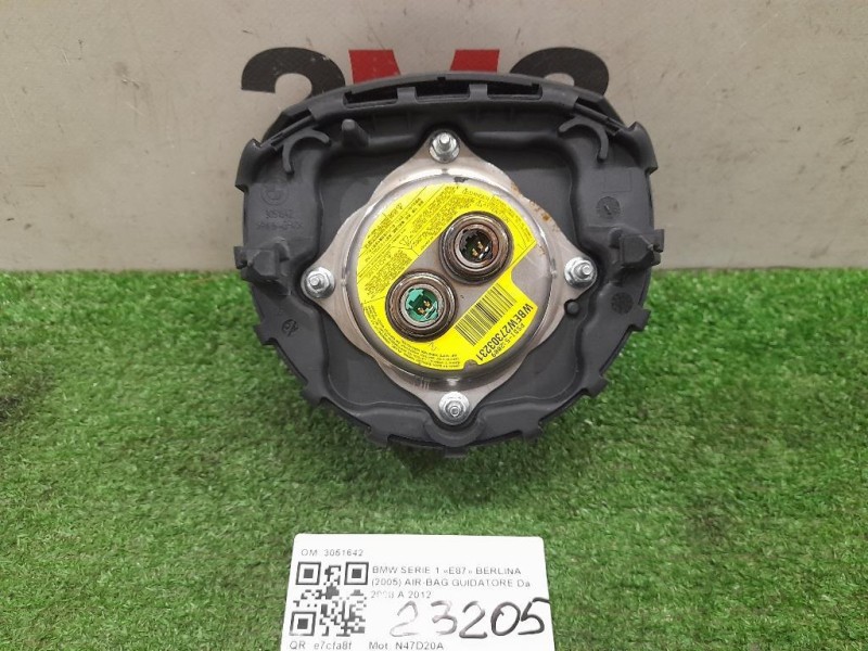 Air-bag Guidatore 3051642 Bmw Serie 1 E87 Berlina 2005