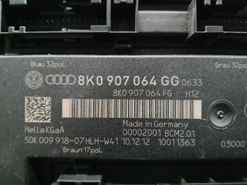 Centralina Comfort 8K0907064GG Audi Q5 8RB 2012