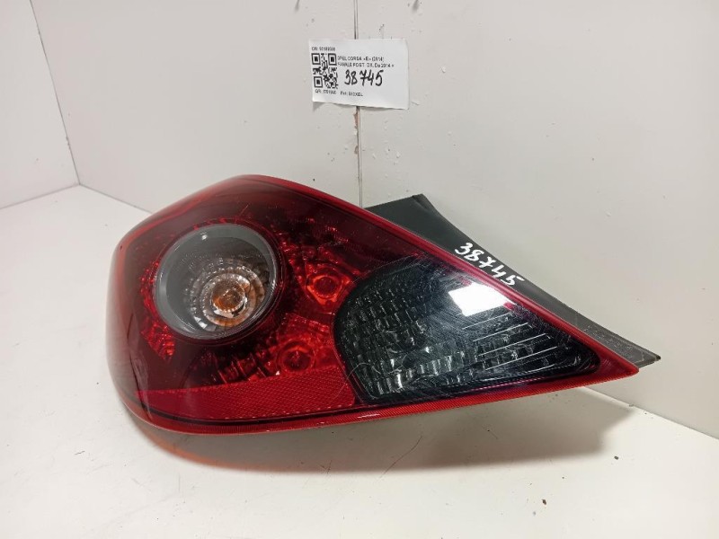 Fanale POST SX 93189399 Opel Corsa D 2010