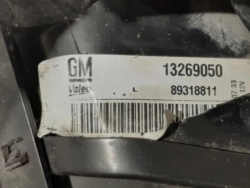 Fanale POST SX 13269050 Opel Corsa D 2010