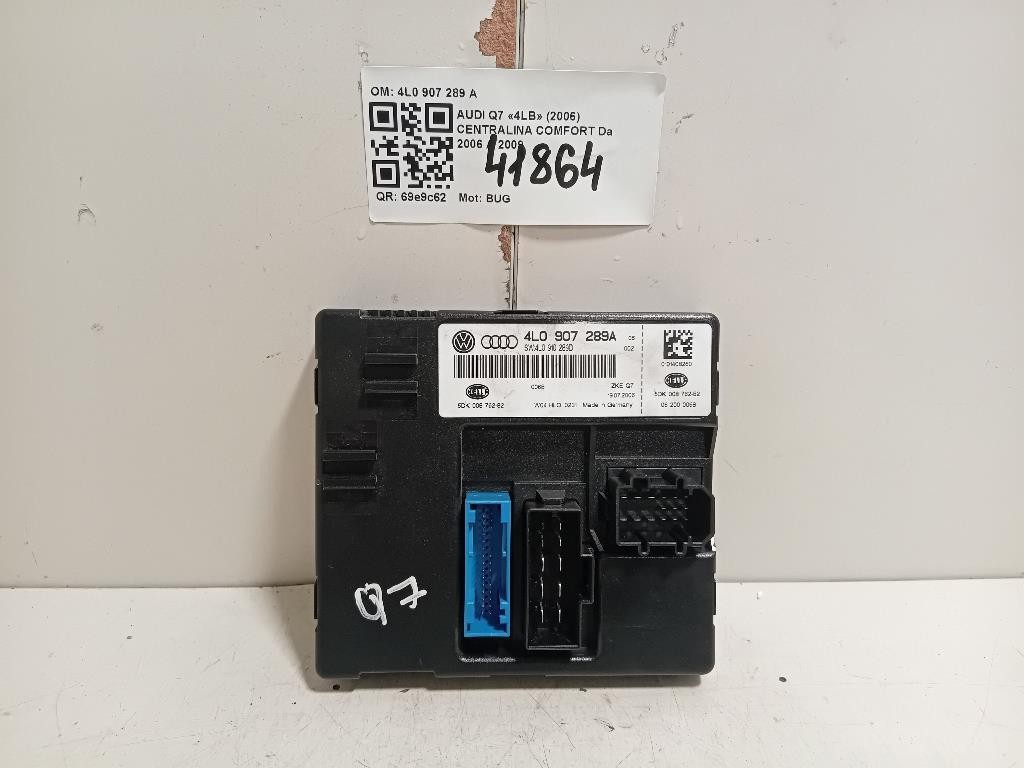 Centralina Comfort 4L0 907 289 A Audi Q7 4LB 2006