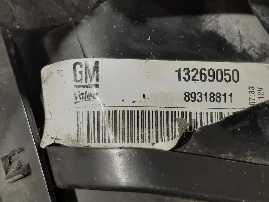 Fanale POST SX 13269050 Opel Corsa D 2010