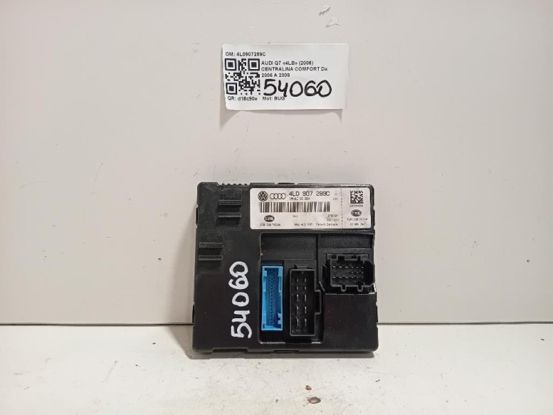 Centralina Comfort 4L0907289C Audi Q7 4LB 2006