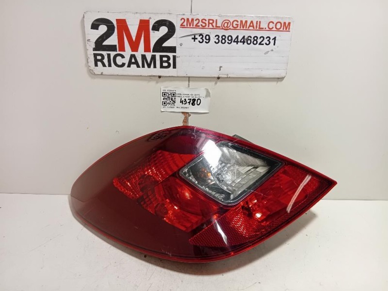 Fanale POST SX 13296479 Opel Corsa D 2011