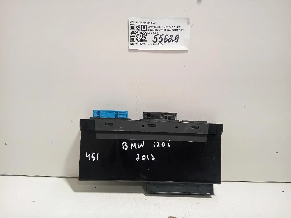 Centralina Comfort 6135 9264568-02 Bmw Serie 1 E82 Coupe 2005