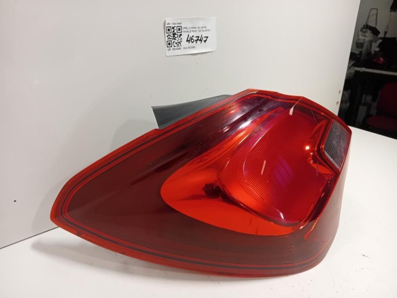 Fanale POST SX 13428447 Opel Corsa E 2014