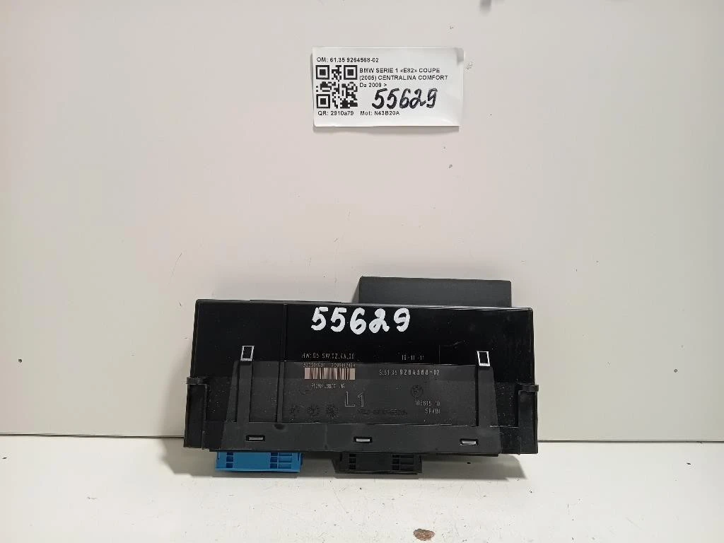 Centralina Comfort 6135 9264568-02 Bmw Serie 1 E82 Coupe 2005