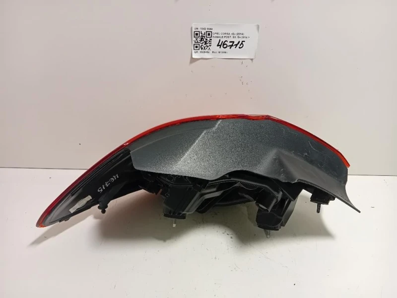 Fanale POST SX 13428448 Opel Corsa E 2014