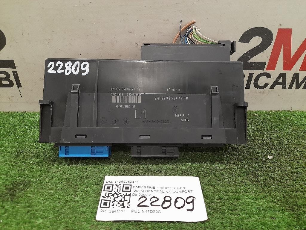 Centralina Comfort 61359253477 Bmw Serie 1 E82 Coupe 2005