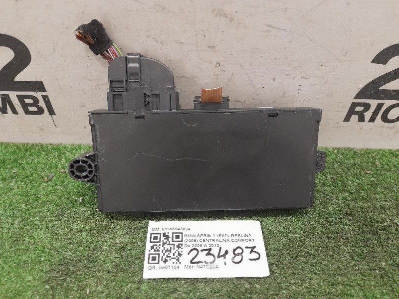 Centralina Comfort 61356943834 Bmw Serie 1 E87 Berlina 2005