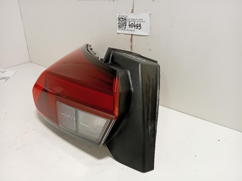 Fanale POST SX 9829317380 Opel Corsa F 2019