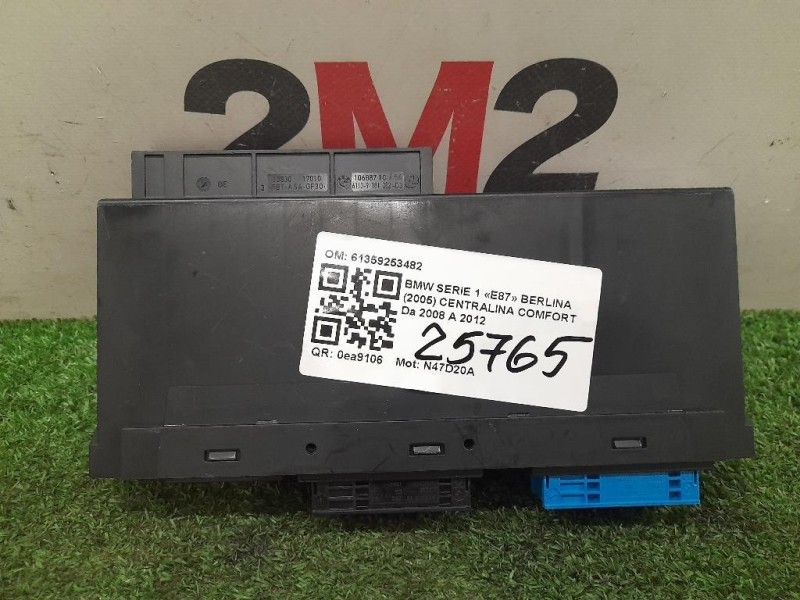 Centralina Comfort 61359253482 Bmw Serie 1 E87 Berlina 2005