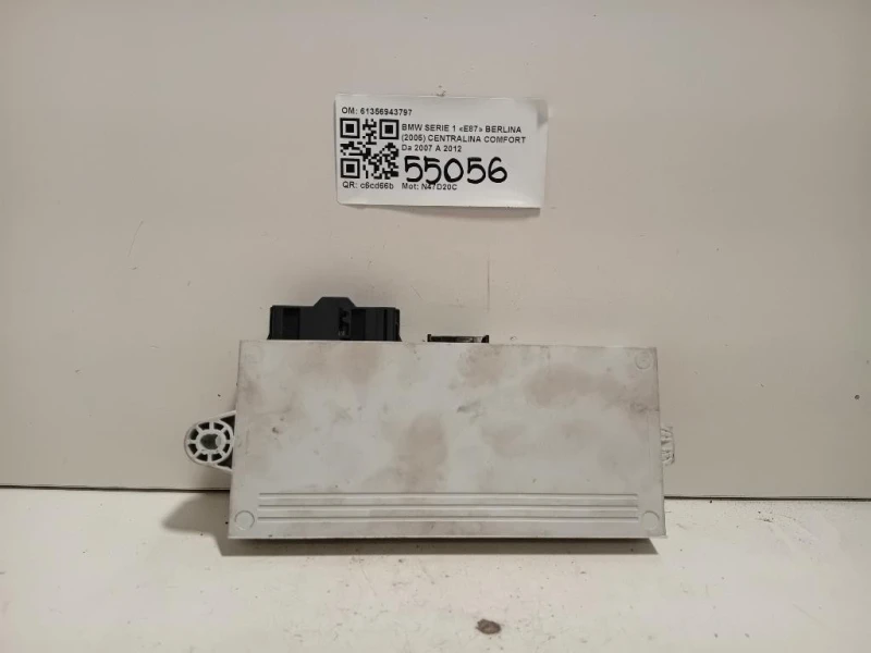 Centralina Comfort 61356943797 Bmw Serie 1 E87 Berlina 2005