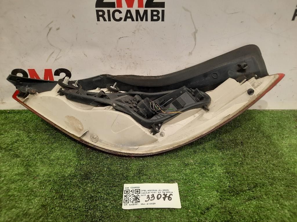 Fanale POST SX 13265354 Opel Insignia A 2009