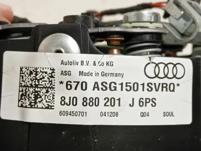 Air-bag Guidatore 8J0880201J Audi TT 8J3 2010