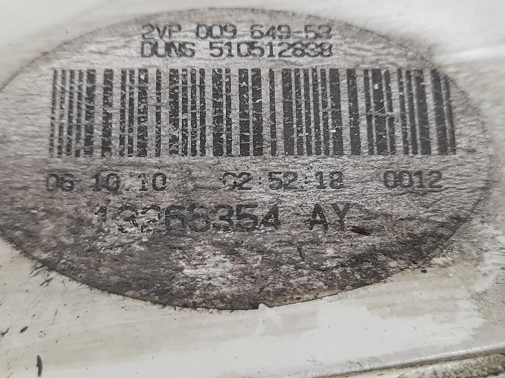 Fanale POST SX 13265354 Opel Insignia A 2009