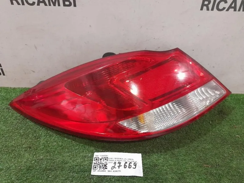 Fanale POST SX 13265354 Opel Insignia A 2009