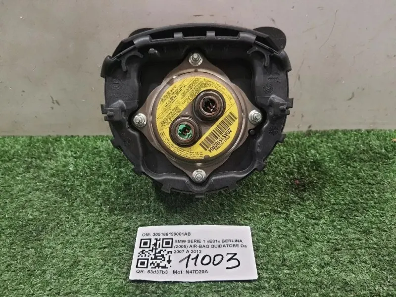 Air-bag Guidatore 305166199001AB Bmw Serie 1 E81 Berlina 2005