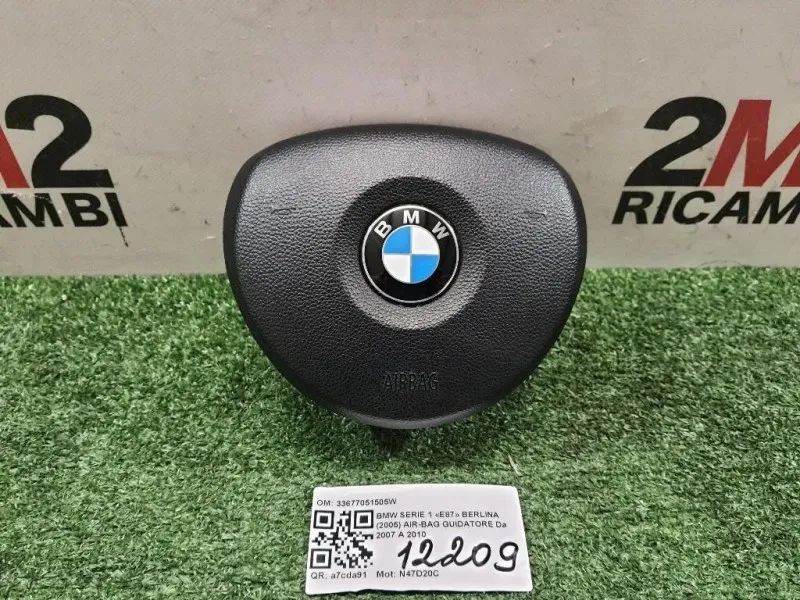 Air-bag Guidatore 33677051505W Bmw Serie 1 E87 Berlina 2005