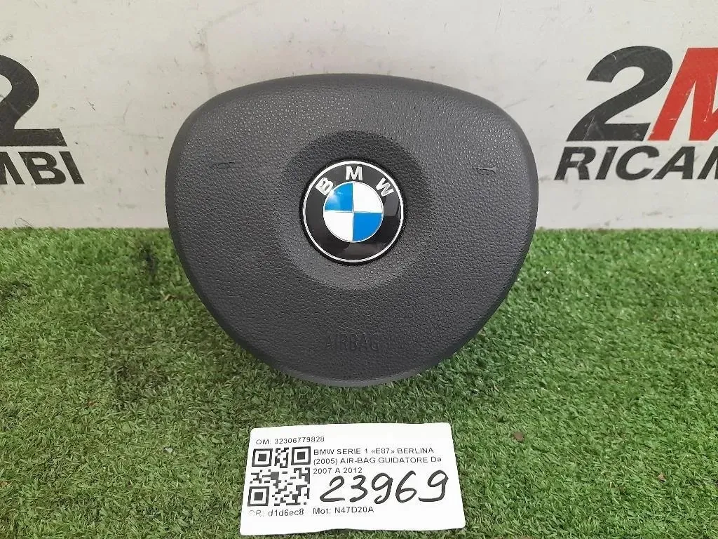 Air-bag Guidatore 33677051505 Bmw Serie 1 E87 Berlina 2005