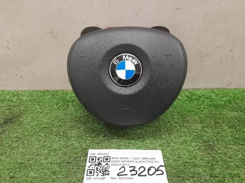 Air-bag Guidatore 3051642 Bmw Serie 1 E87 Berlina 2005