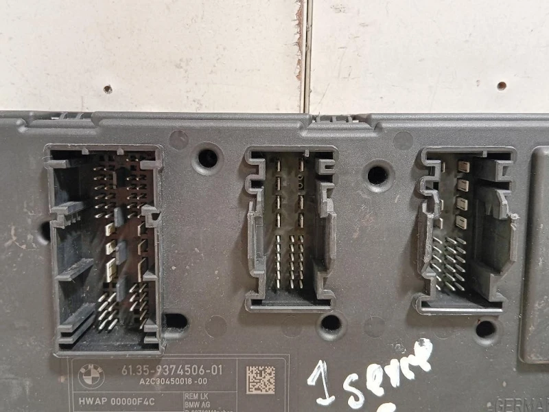 Centralina Comfort 9374506-02 Bmw Serie 1 F20 Berlina 2012