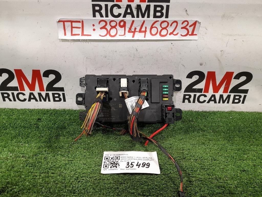 Centralina Comfort 6135-9298958-01 Bmw Serie 1 F20 Berlina 2012