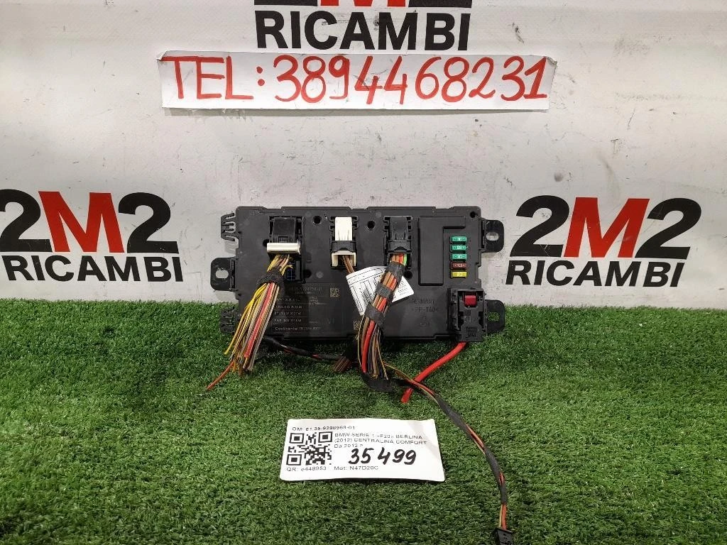 Centralina Comfort 6135-9298958-01 Bmw Serie 1 F20 Berlina 2012