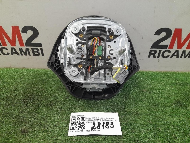 Air-bag Guidatore 6779828 Bmw Serie 1 E87 Berlina 2005