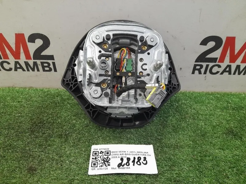 Air-bag Guidatore 6779828 Bmw Serie 1 E87 Berlina 2005