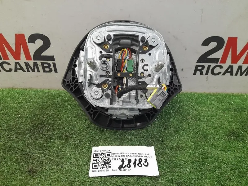 Air-bag Guidatore 6779828 Bmw Serie 1 E87 Berlina 2005
