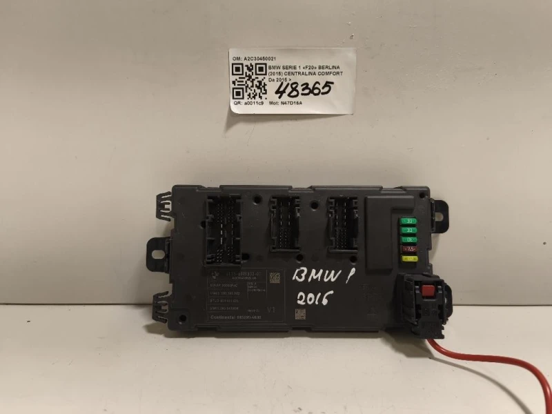 Centralina Comfort A2C30450021 Bmw Serie 1 F20 Berlina 2015