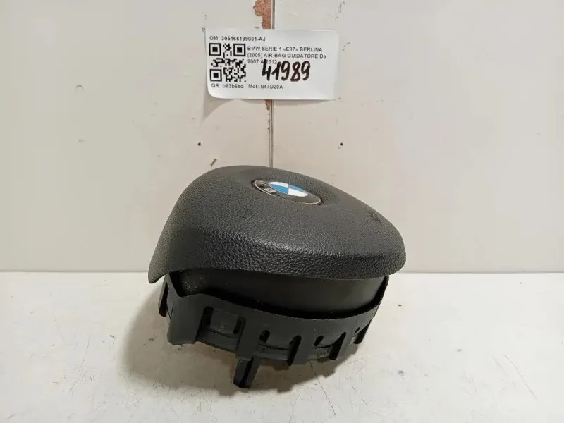 Air-bag Guidatore 305166199001-AJ Bmw Serie 1 E87 Berlina 2005